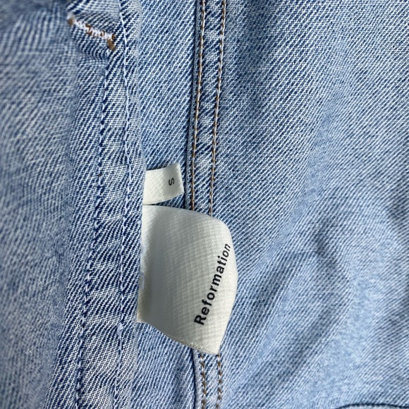 Reformation slim fitting denim jacket - Picture 5 of 9